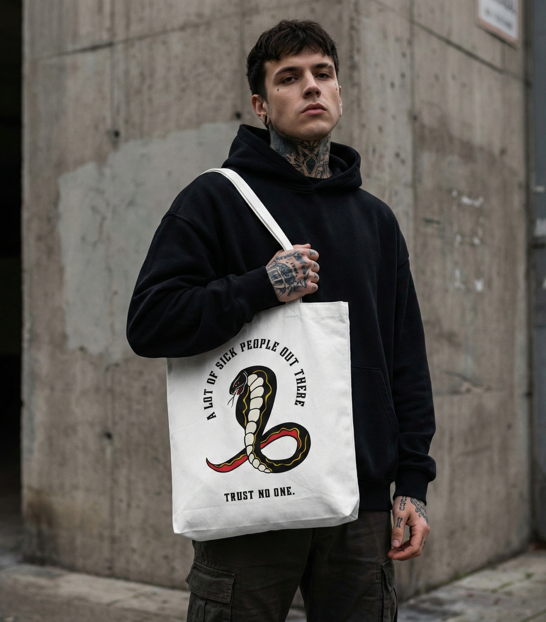 "A LOT OF SICK PEOPLE " — Waste of Skins® Tote