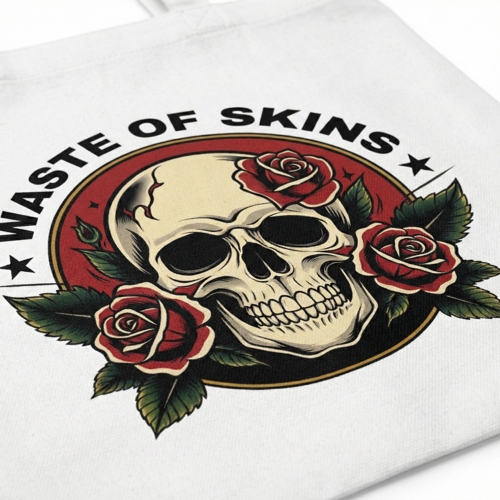 "WASTED BLOOM" — Waste of Skins® Tote