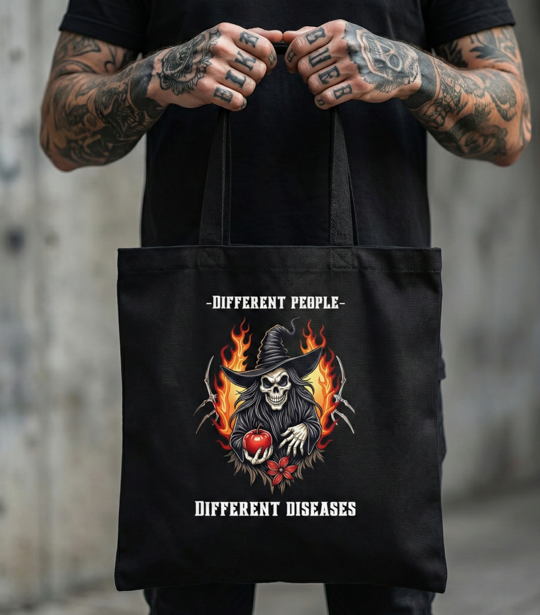 "DIFFERENT PEOPLE" — Waste of Skins® Tote