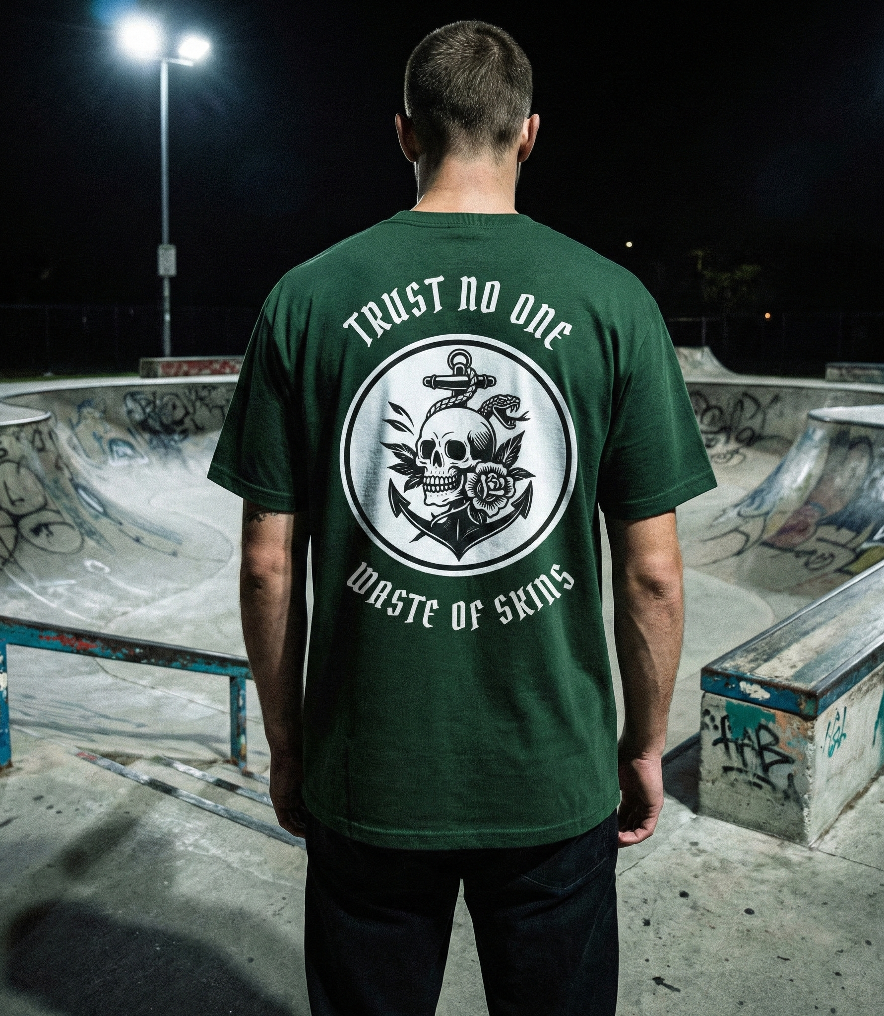"TRUST NO.1" — Waste of Skins® Tee