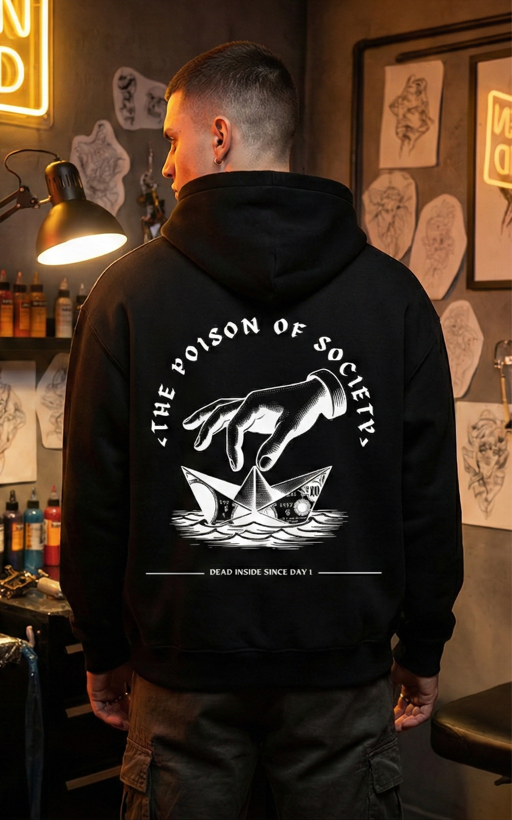 “THE POISON OF SOCIETY" — Waste of Skins®
