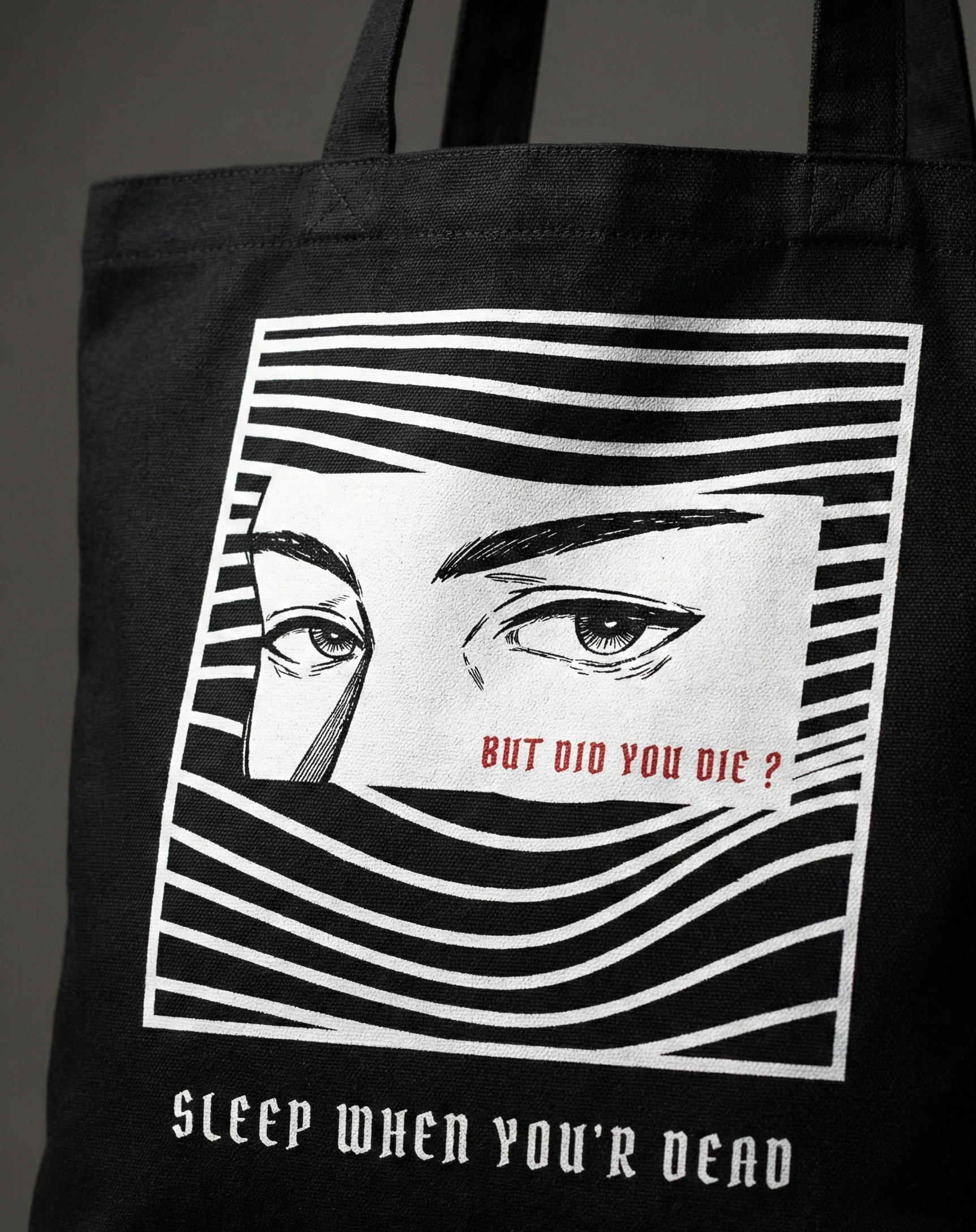 "BUT DID YOU DIE ?" — Waste of Skins® Tote bag