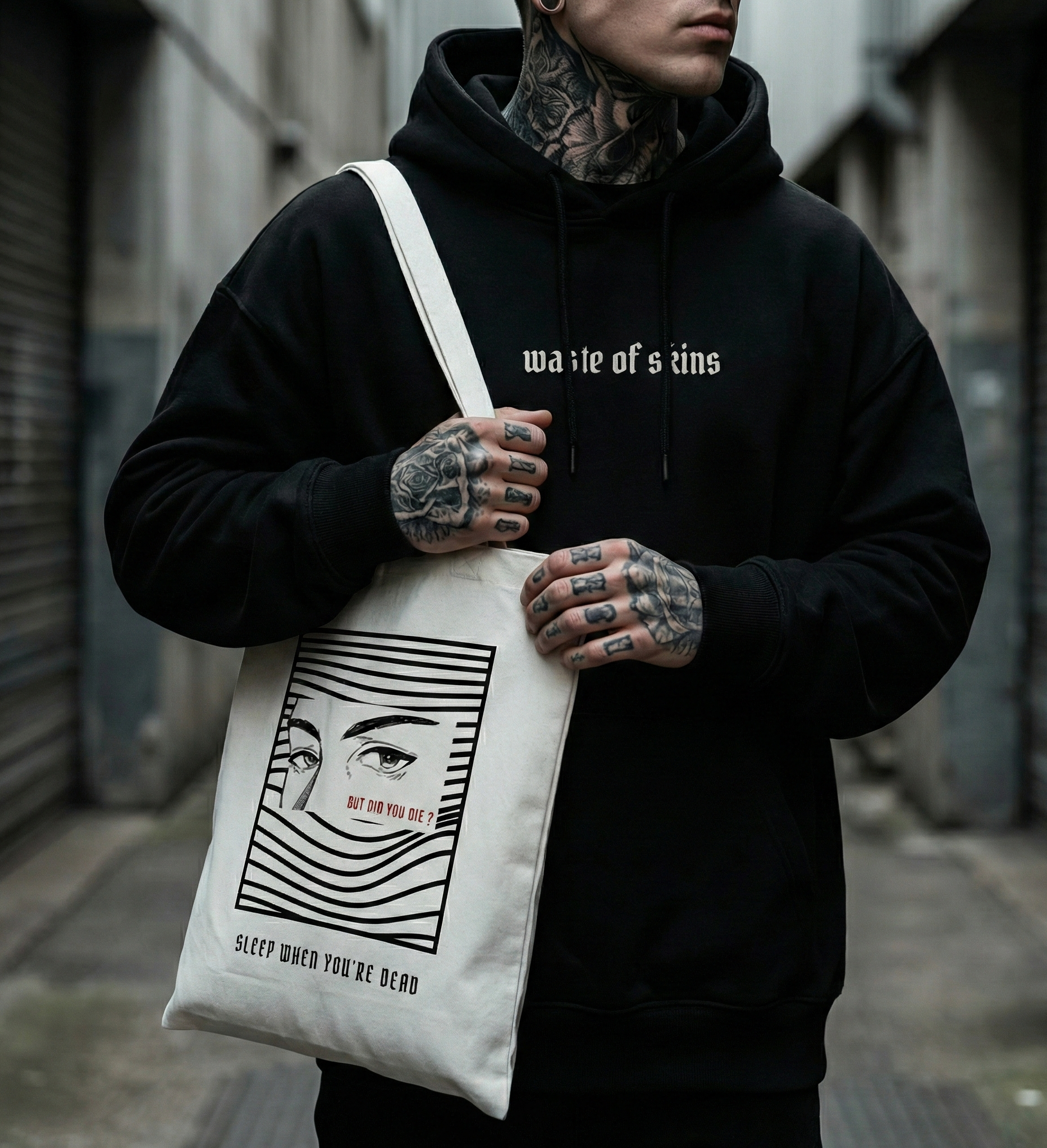 "BUT DID YOU DIE?" — Waste of Skins® Tote