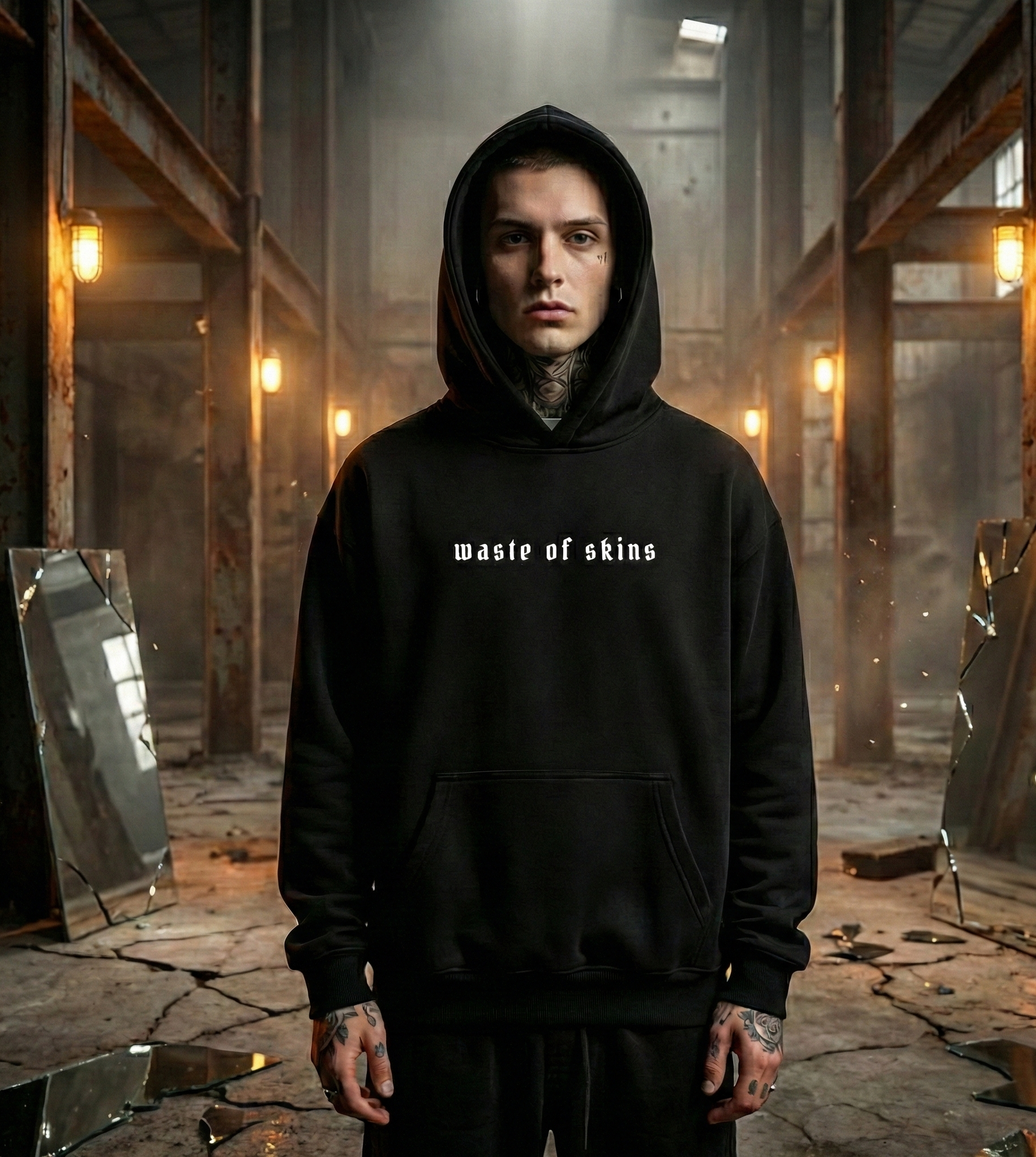 "Mirror, Mirror" — Waste of Skins® Hoodie