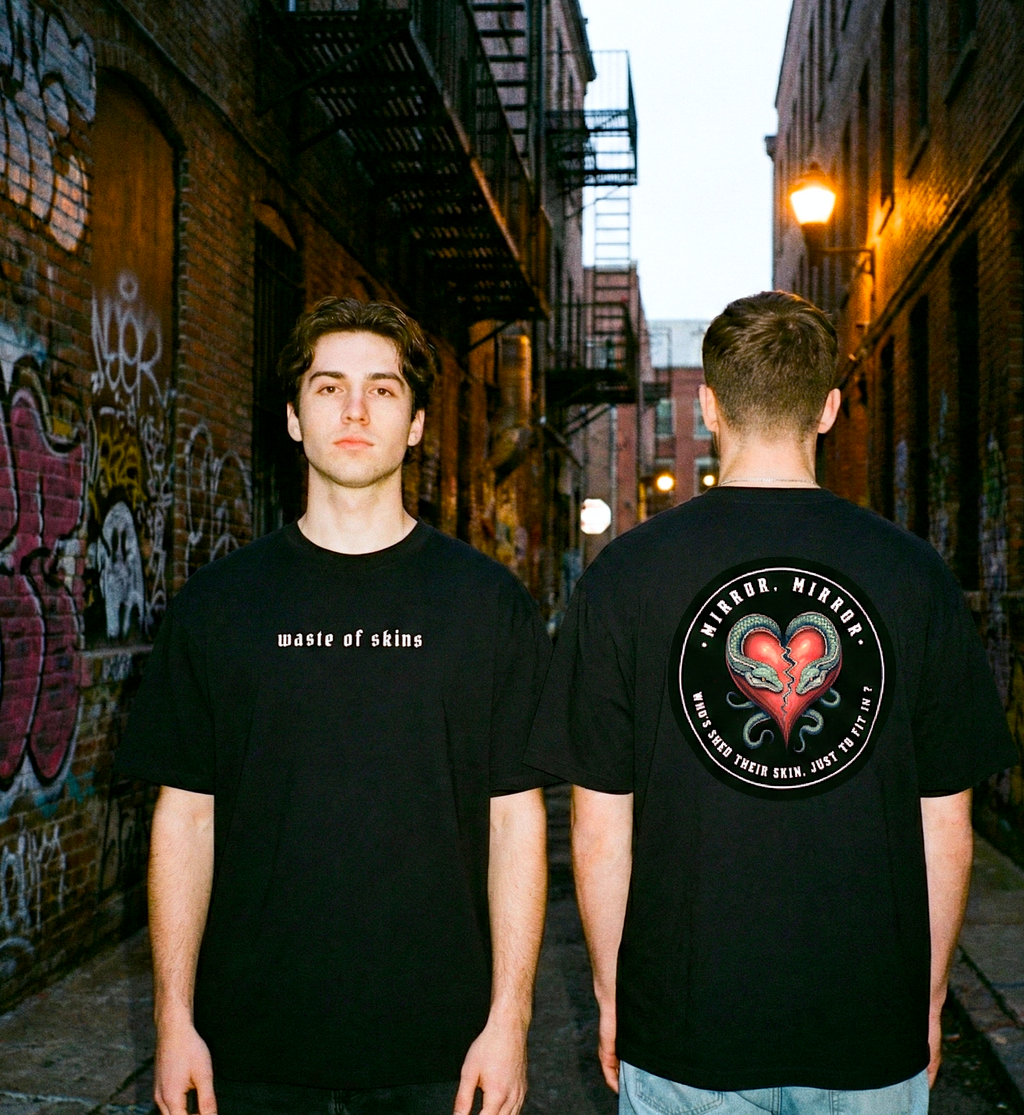 "MIRROR, MIRROR" — Waste of Skins® Tee