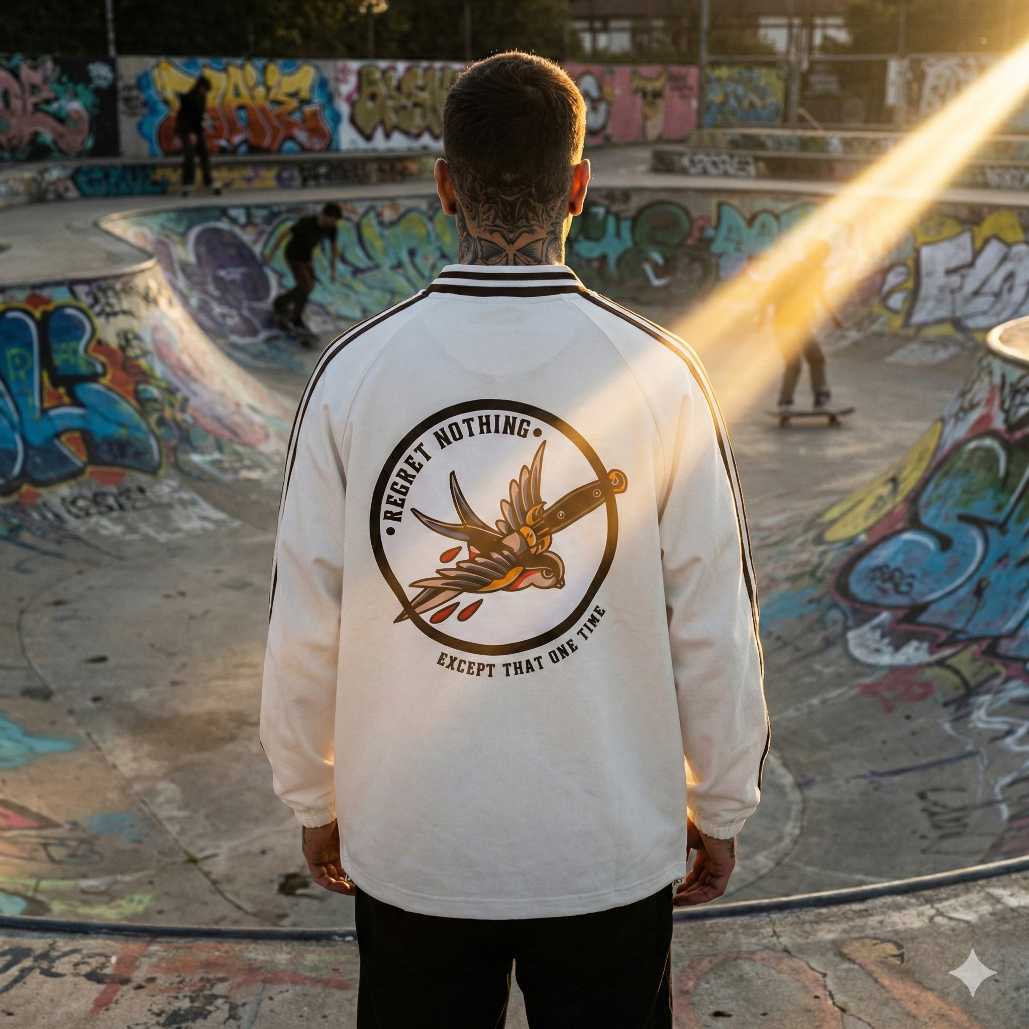 "Regret Nothing" — Waste of Skins Sweatshirt