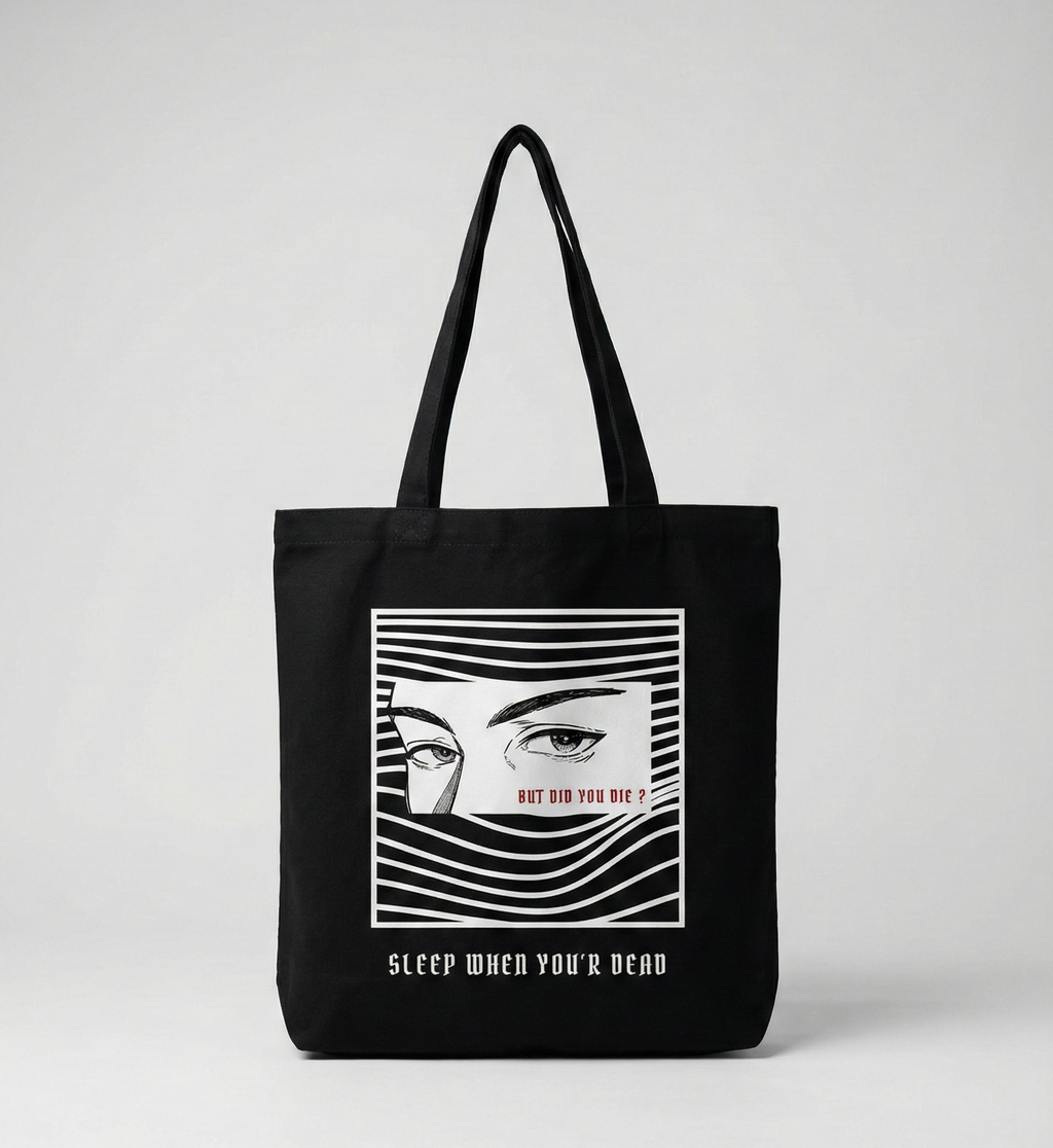 "BUT DID YOU DIE ?" — Waste of Skins® Tote bag