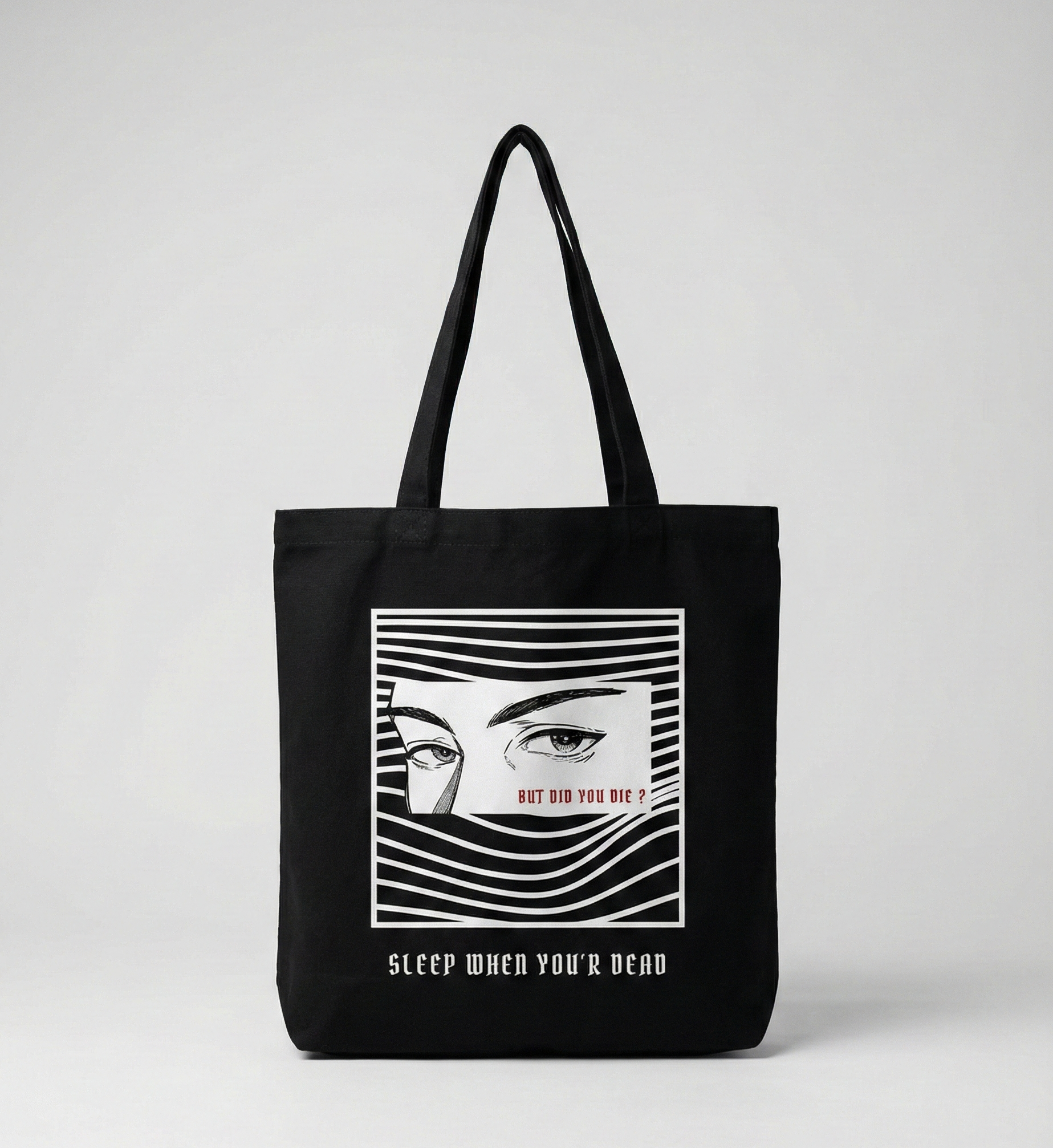 "BUT DID YOU DIE ?" — Waste of Skins® Tote bag