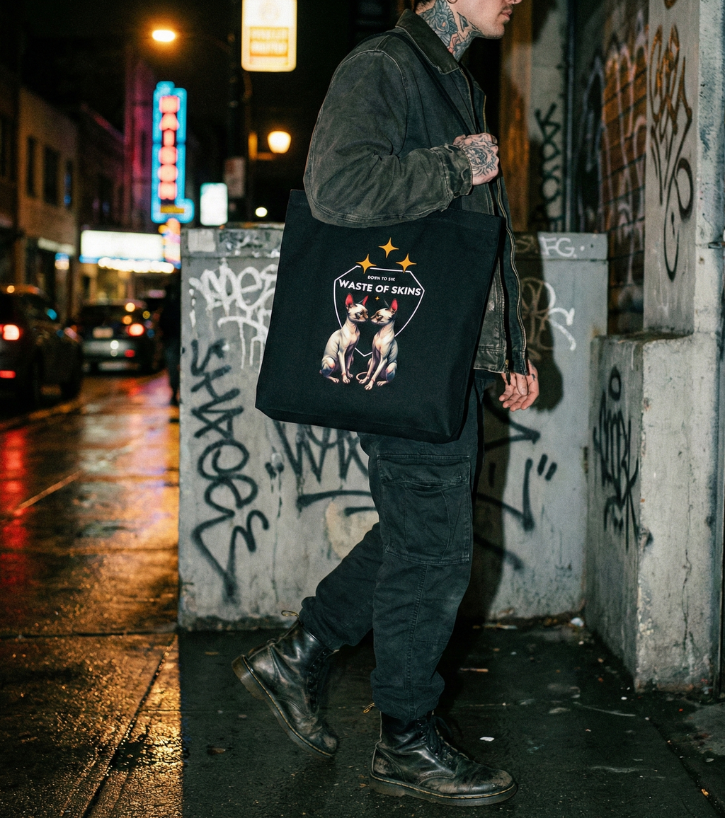 "BORN TO DIE" — Waste of Skins® Tote