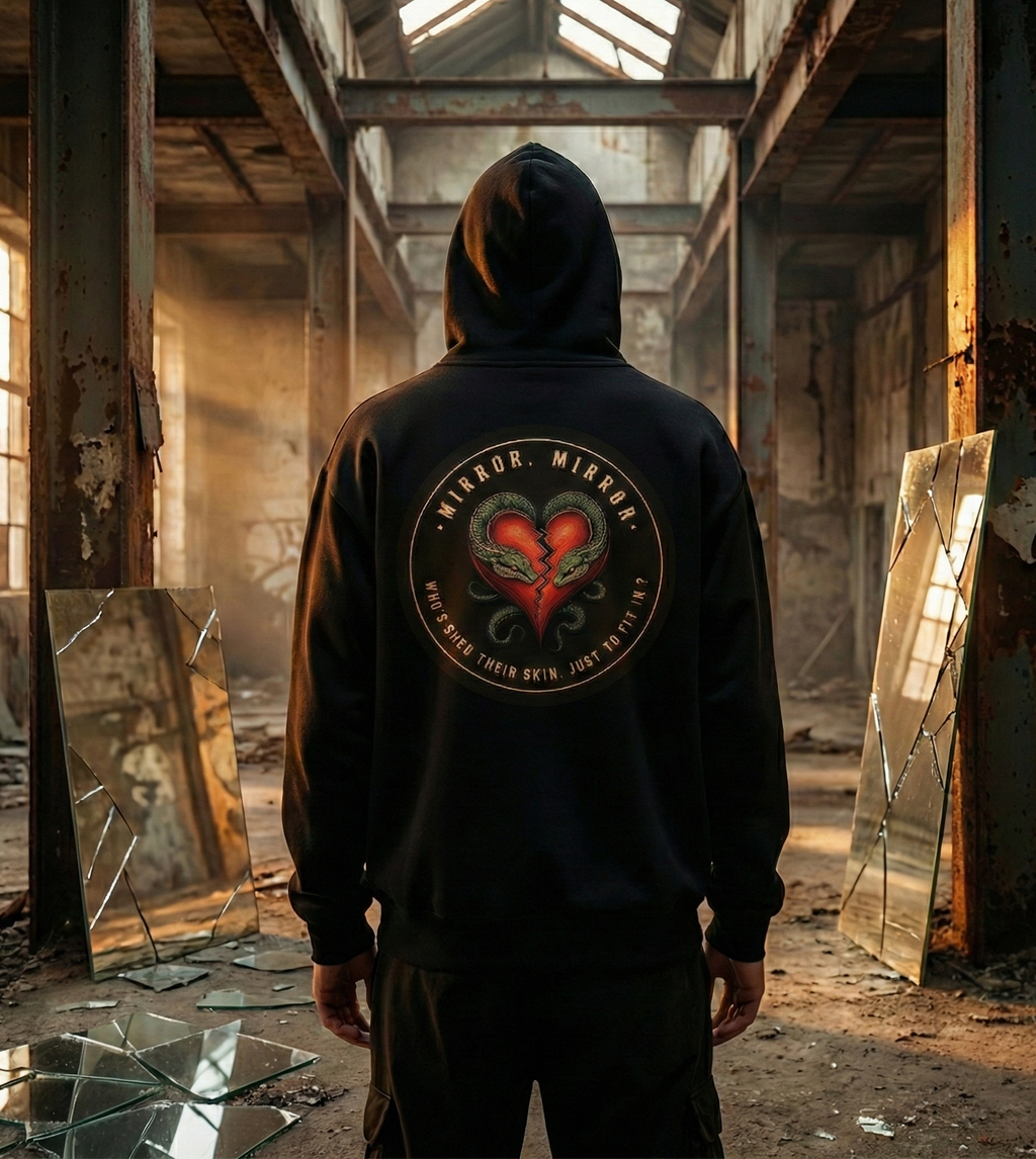 "Mirror, Mirror" — Waste of Skins® Hoodie