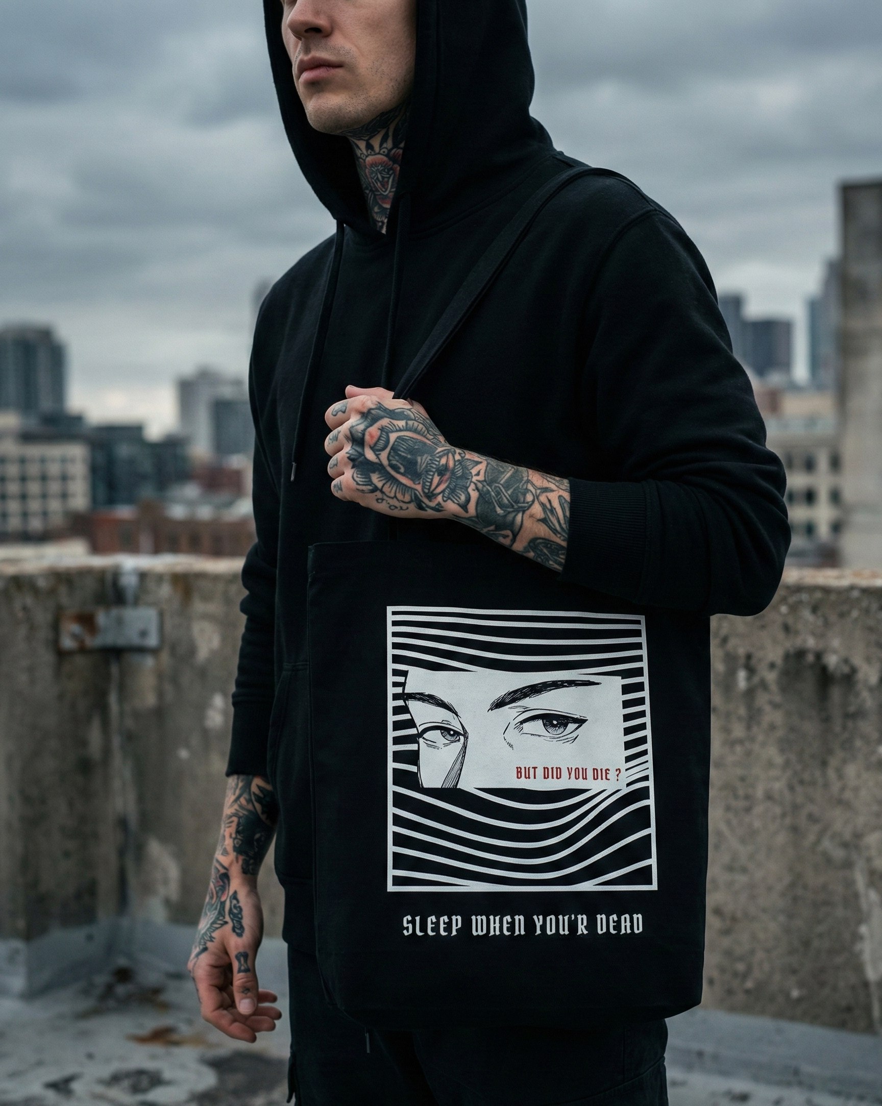 "BUT DID YOU DIE ?" — Waste of Skins® Tote bag
