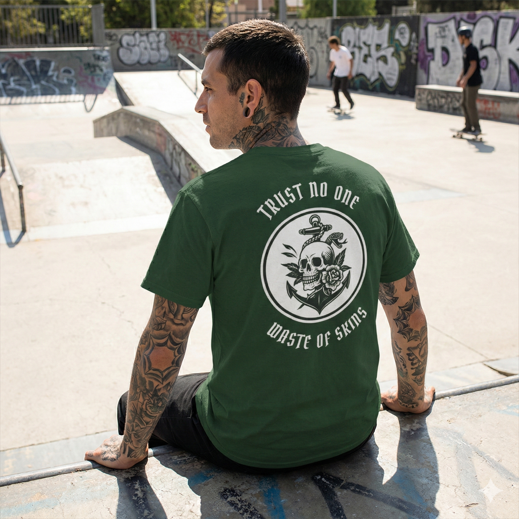 "TRUST NO.1" — Waste of Skins® Tee