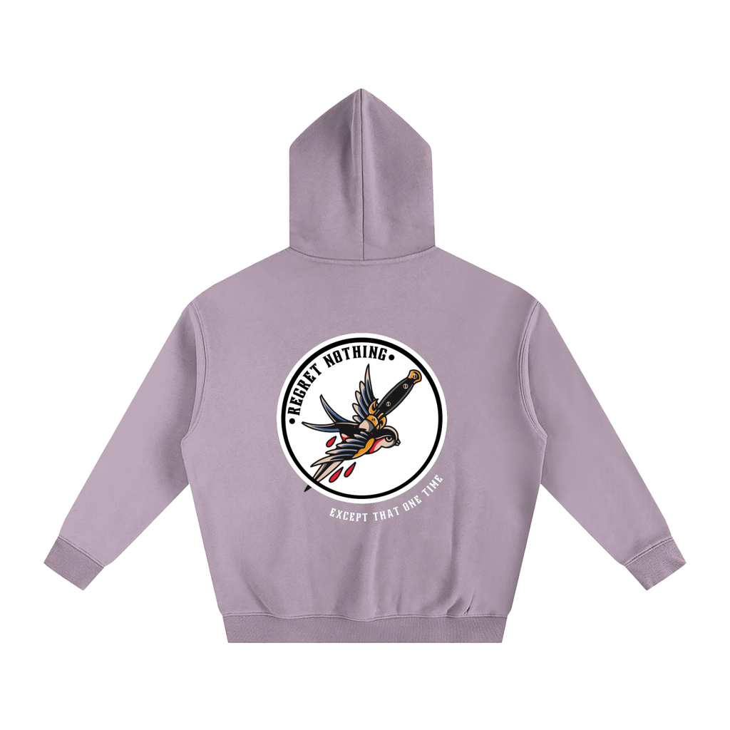“REGRET NOTHING” — Waste of Skins® Oversize Hoodie