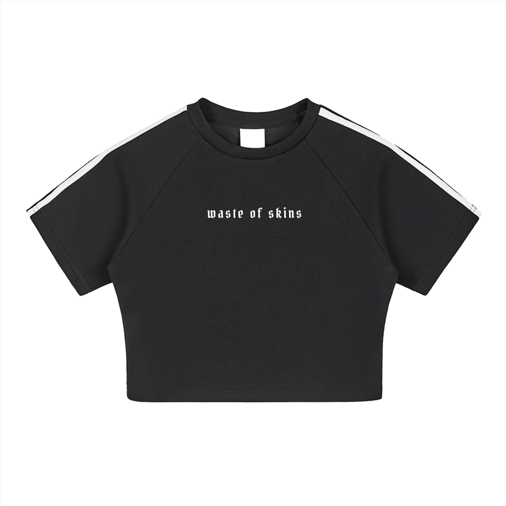 “MIRROR, MIRROR” — Waste of Skins® Crop Top