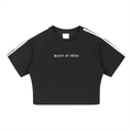 “MIRROR, MIRROR” — Waste of Skins® Crop Top