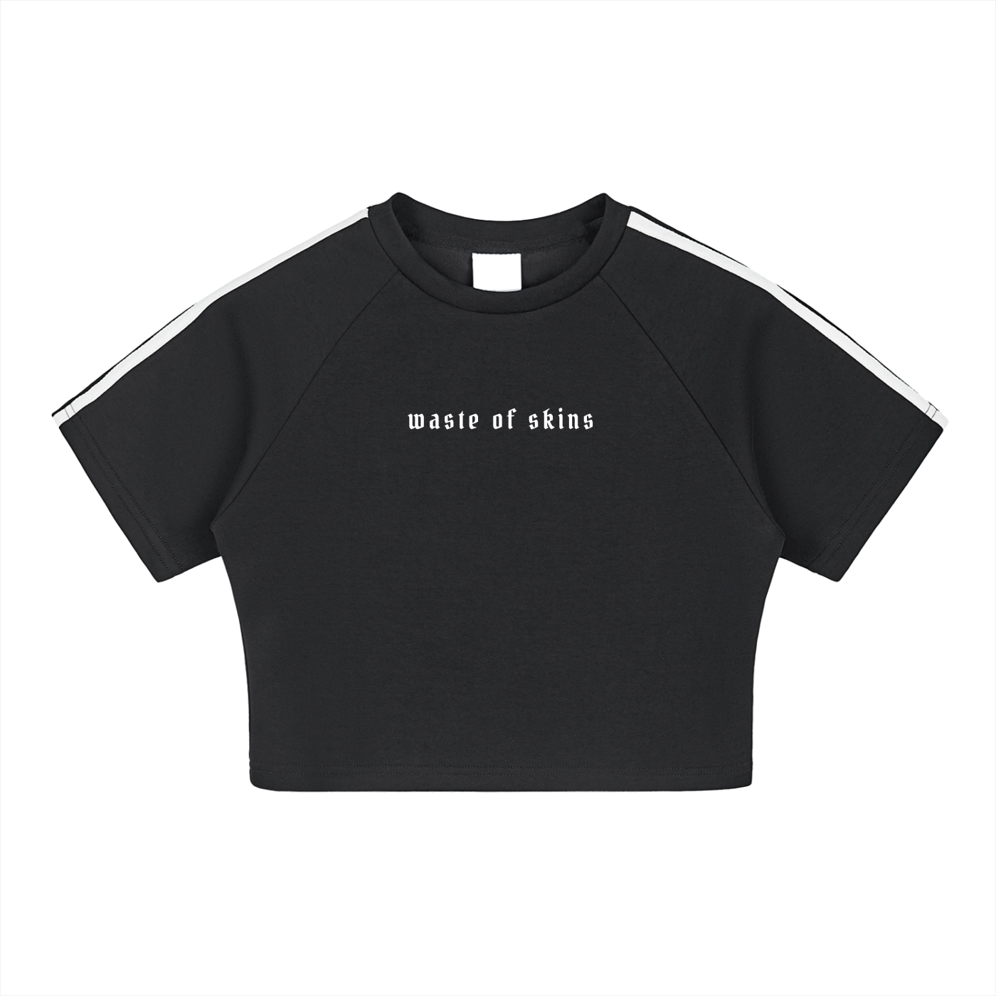 “MIRROR, MIRROR” — Waste of Skins® Crop Top