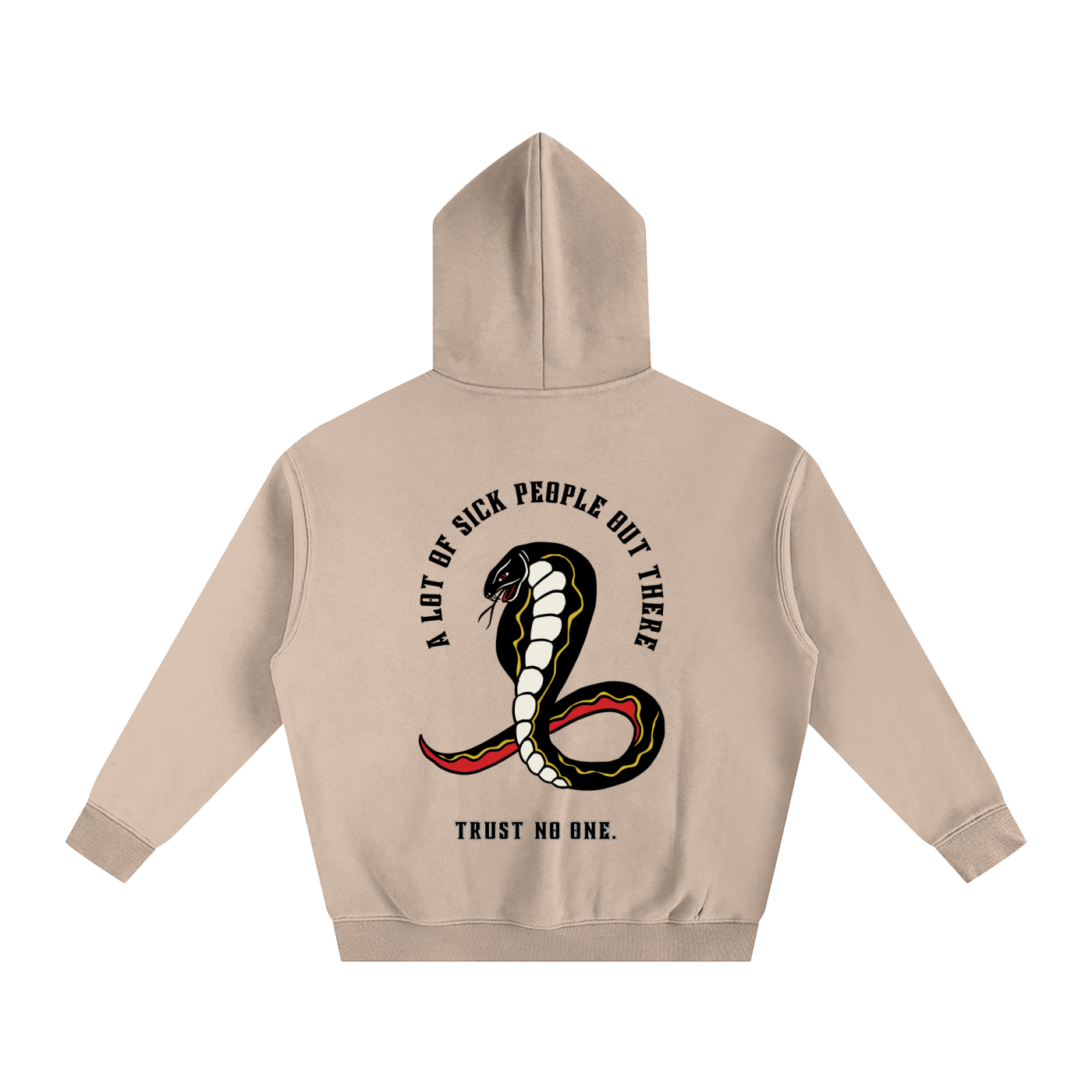 “A LOT OF SICK PEOPLE” — Waste of Skins® Oversize Hoodie