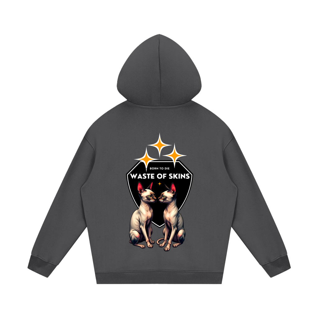 “BORN TO DIE” — Waste of Skins® Oversize Hoodie