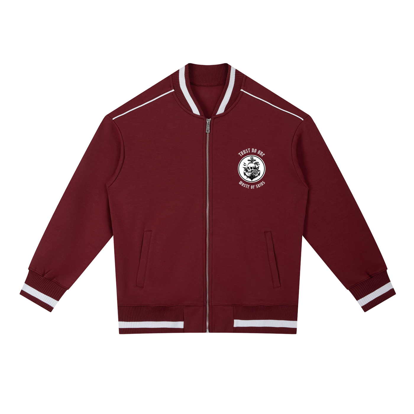 “REGRET NOTHING” — Waste of Skins® Bomber Jacket