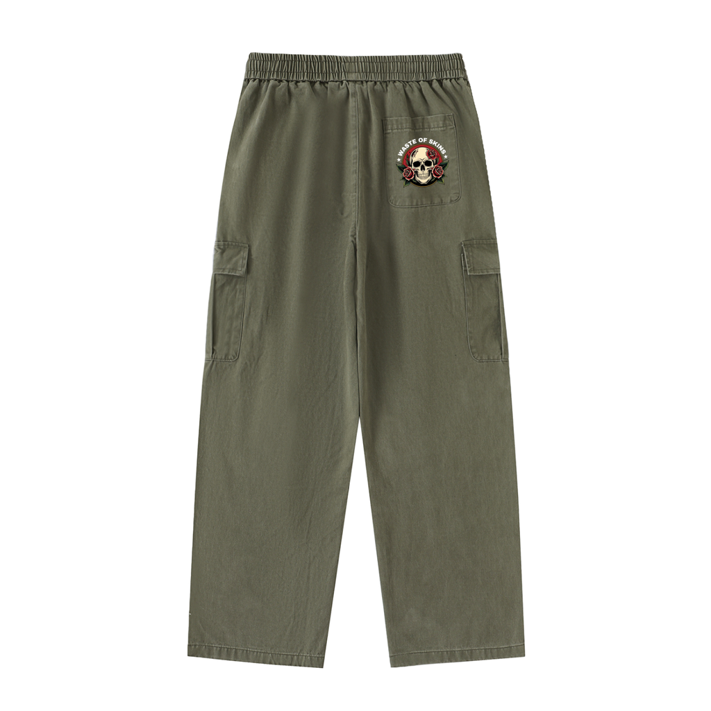 "WASTED BLOOM" — Waste of Skins® Cargo Pants