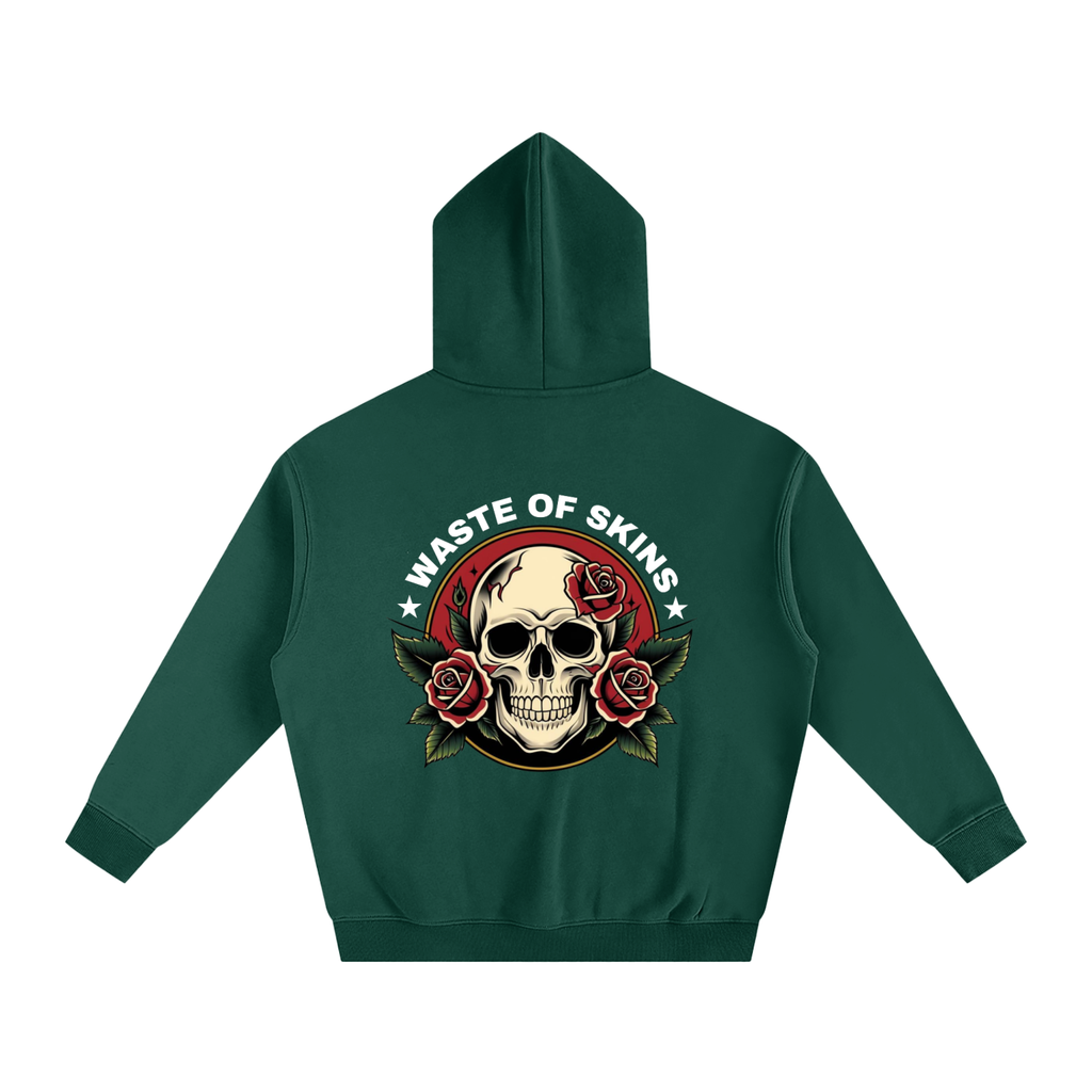 "WASTED BLOOM" — Waste of Skins® Oversize Hoodie