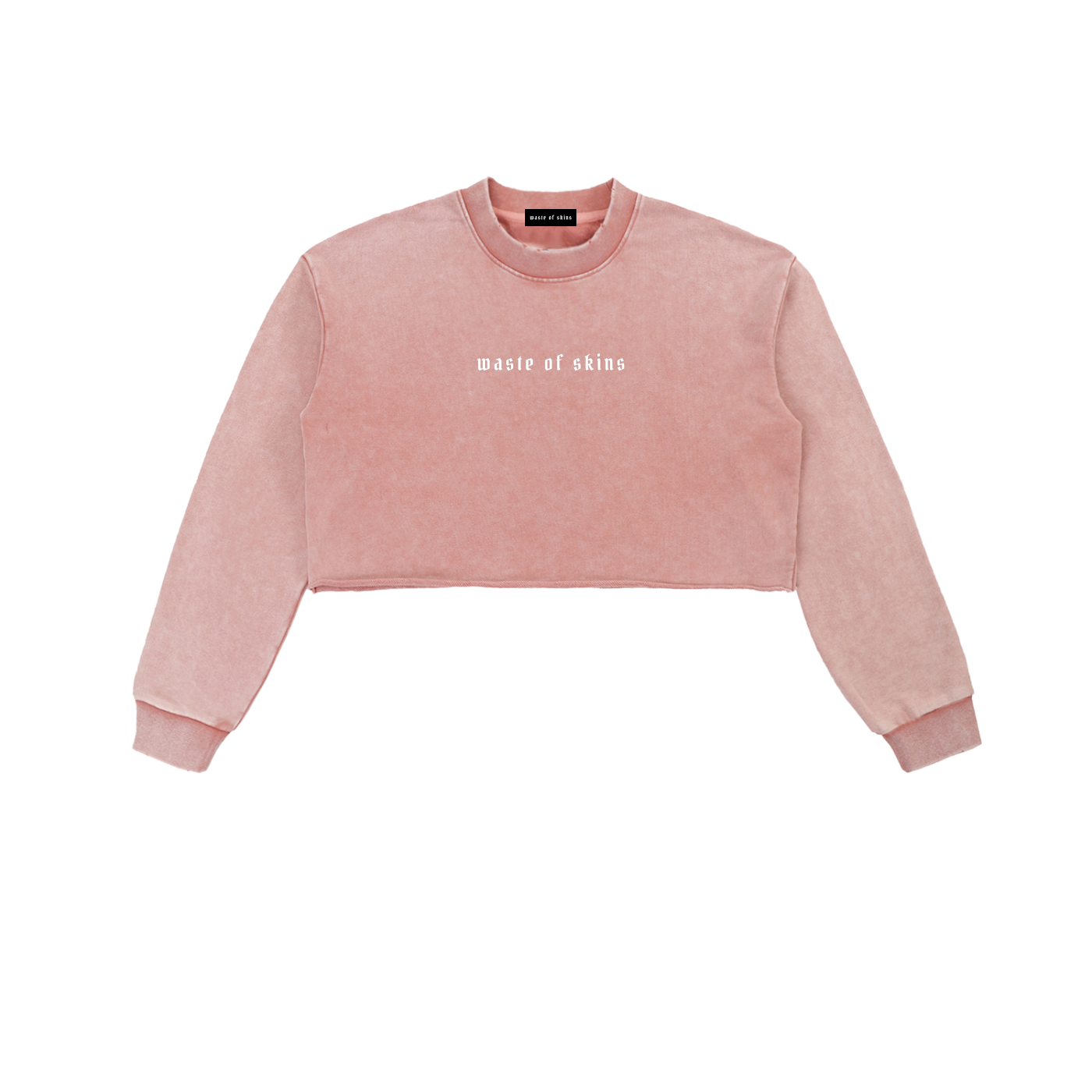 “WASTED” — Waste of Skins® Cropped Sweatshirt