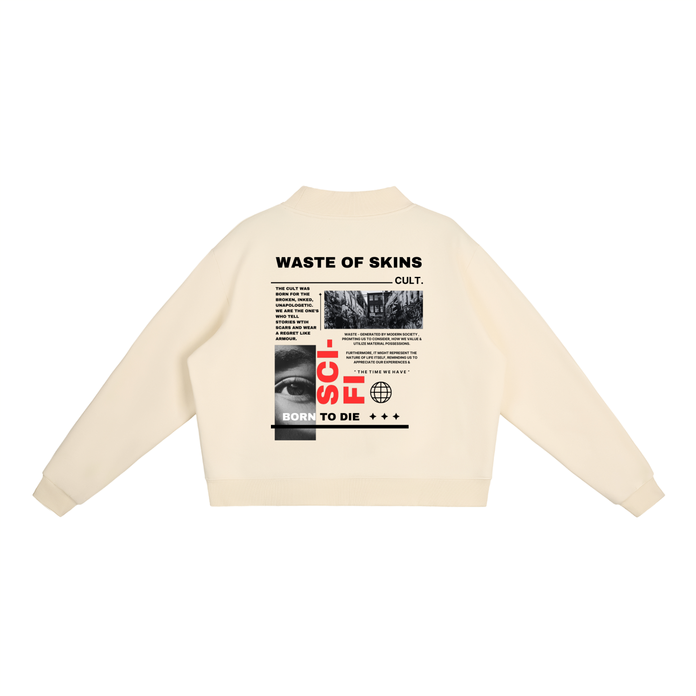 “CULT OF WASTE” — Waste of Skins® Sweatshirt