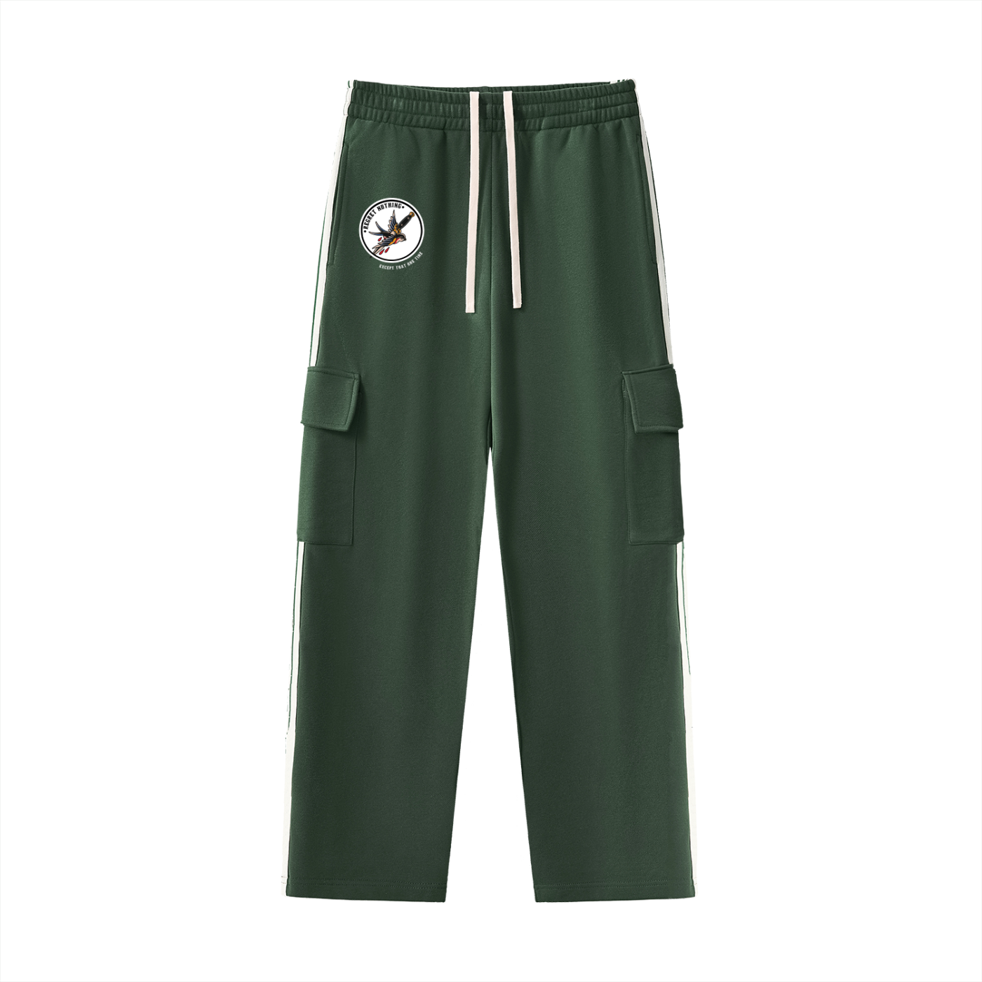 "REGRET NOTHING" — Waste of Skins® Stripe Pants