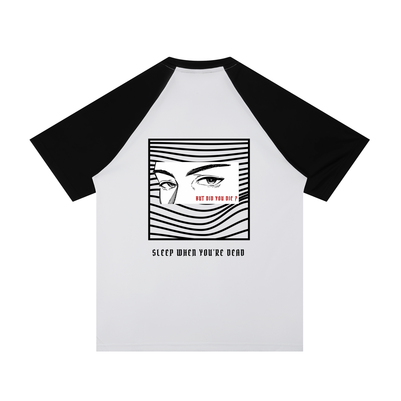 “BUT DID YOU DIE ?” — Waste of Skins® Baseball Tee