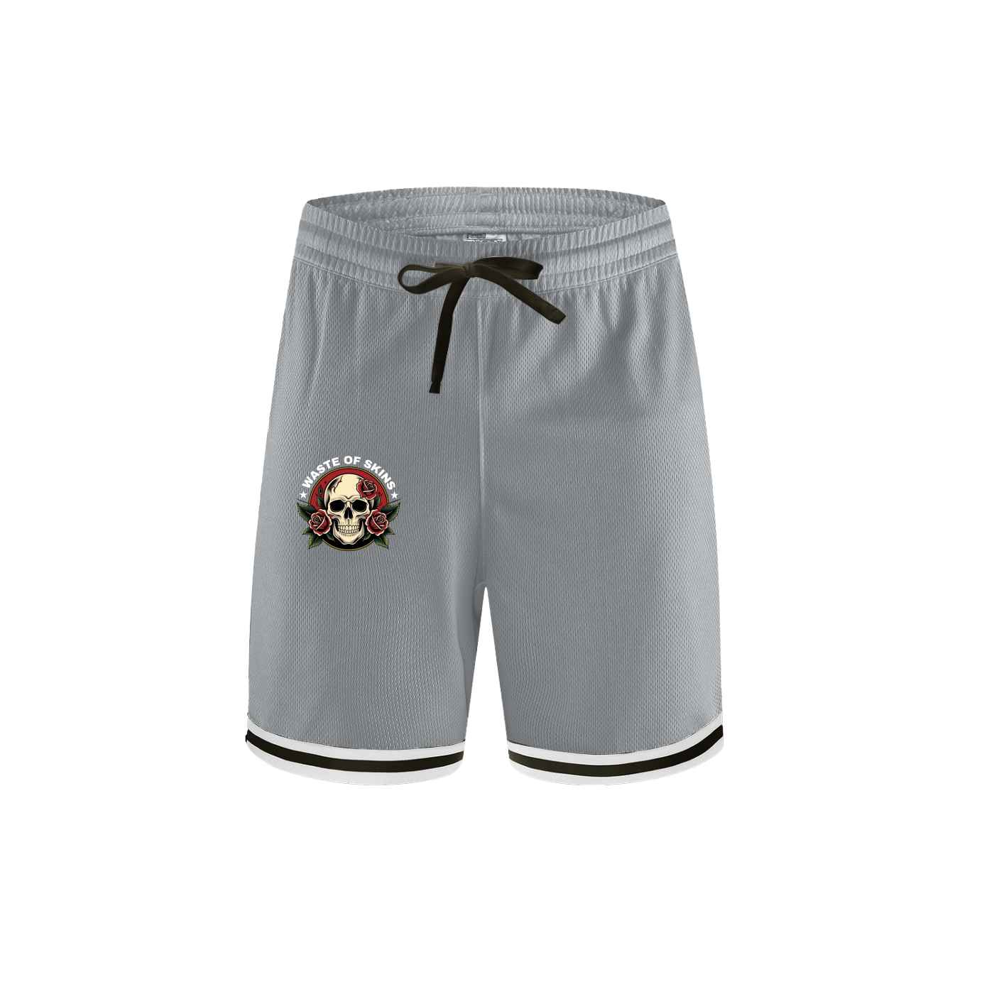 "WASTED BLOOM"  — Waste of Skins® Basketball Shorts