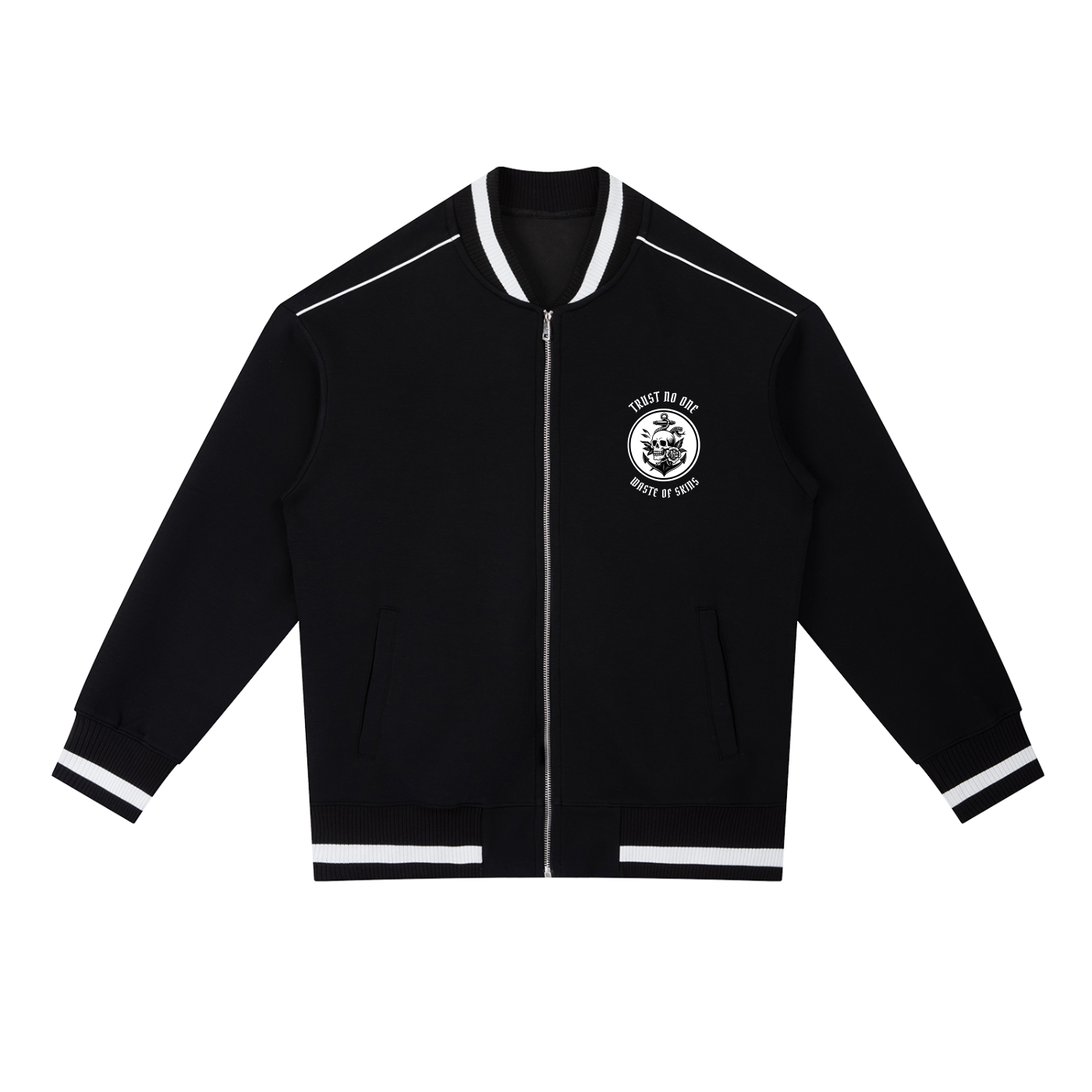 “REGRET NOTHING” — Waste of Skins® Bomber Jacket