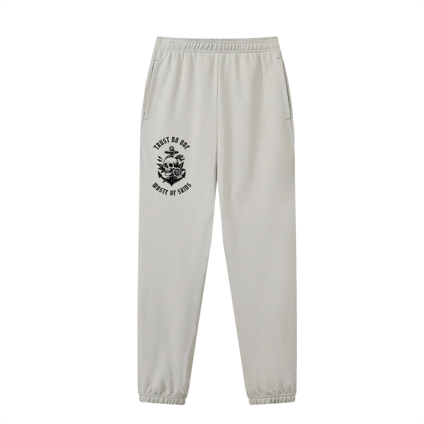 "TRUST NO.1" — Waste of Skins® Jogged Sweatpants