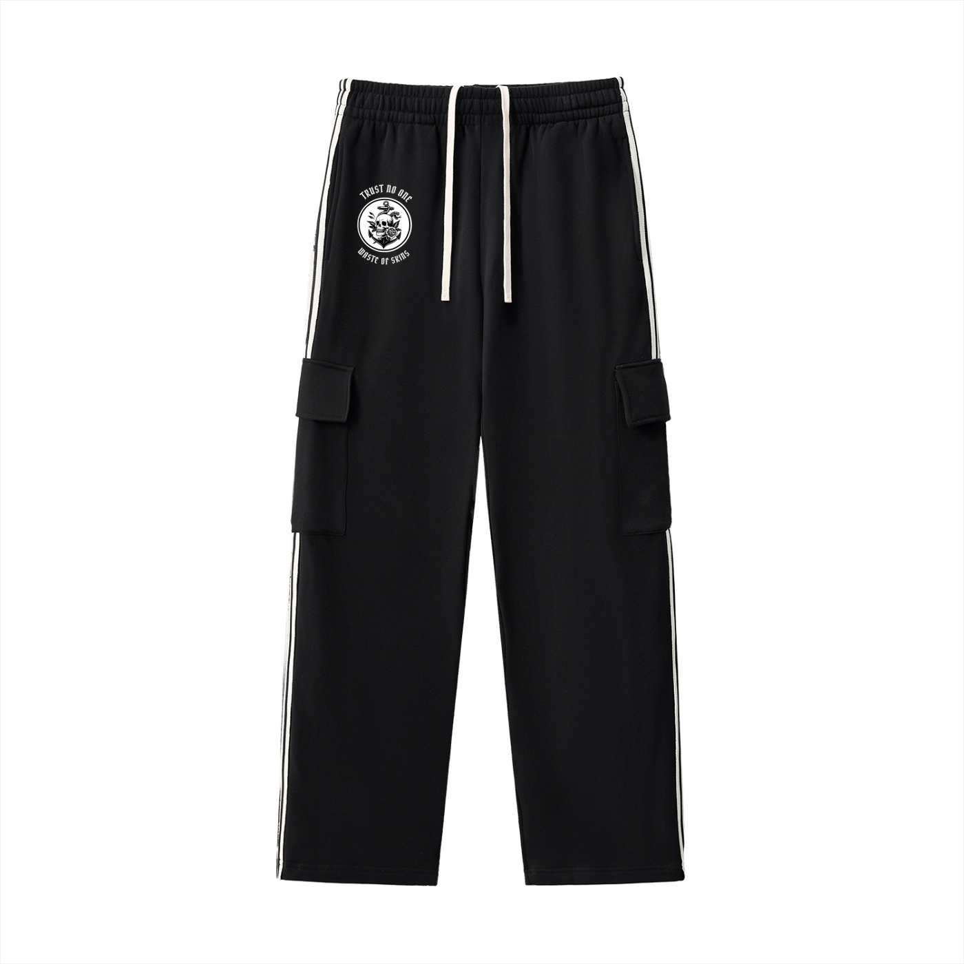 "TRUST NO.1" — Waste of Skins® Stripe Pants