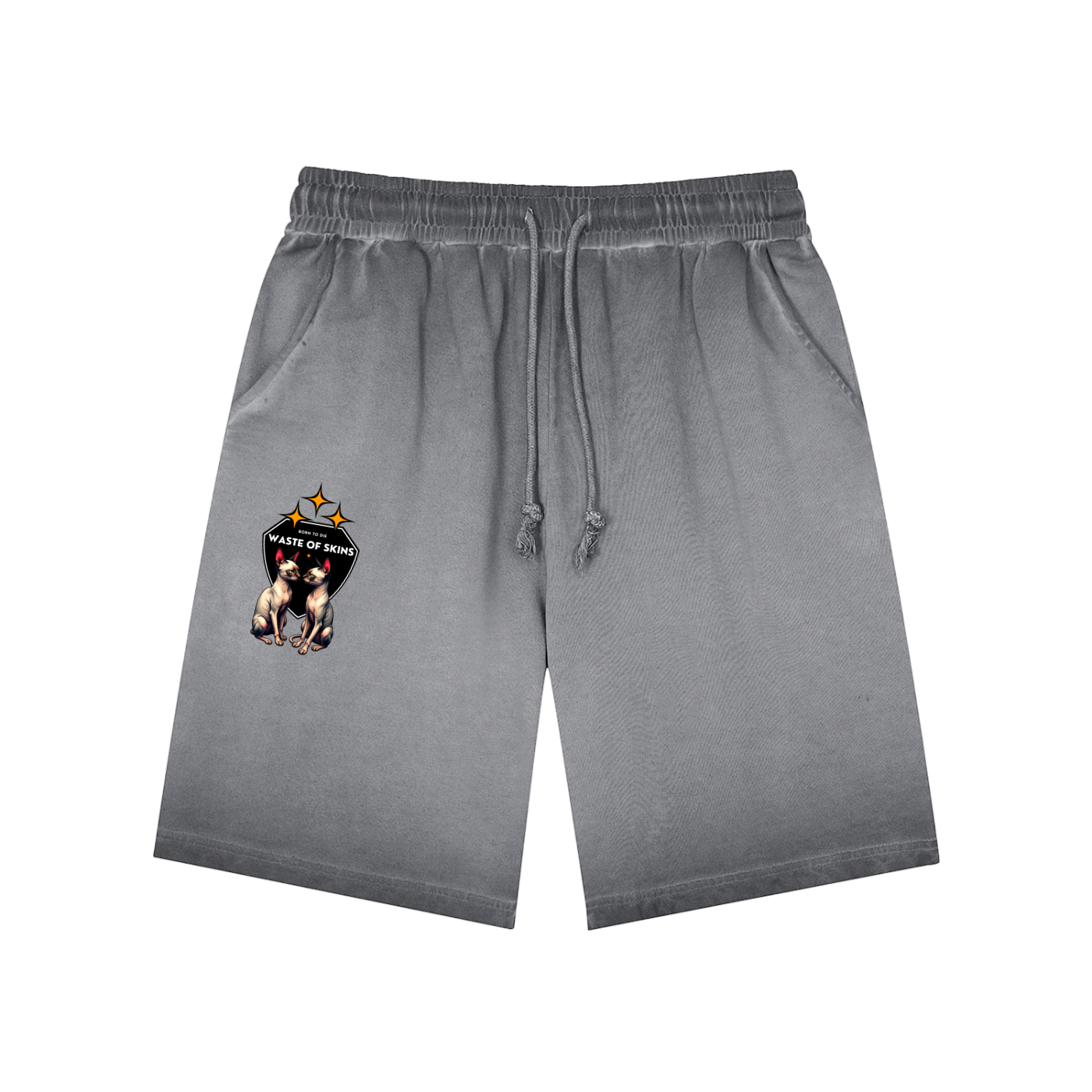 "BORN TO DIE"— Waste of Skins® shorts