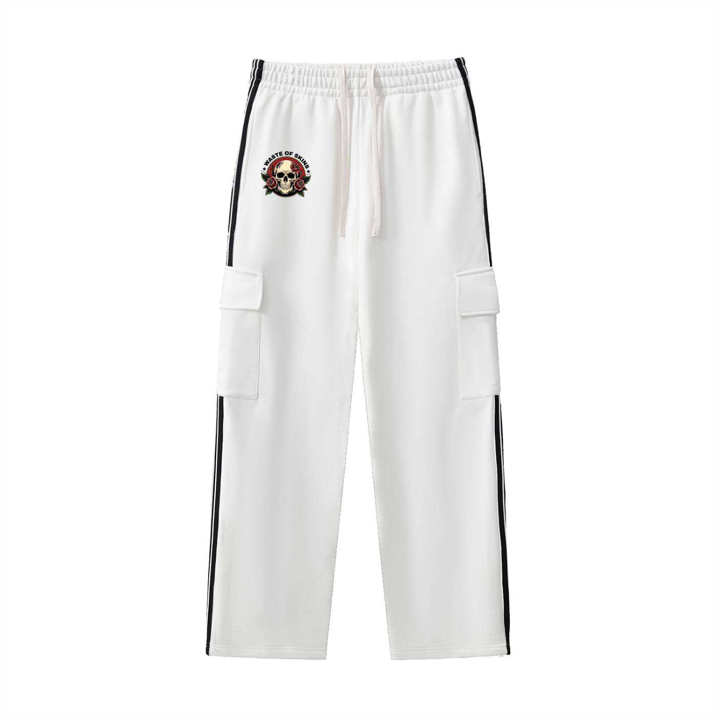 "WASTED BLOOM" — Waste of Skins® Stripe Pants