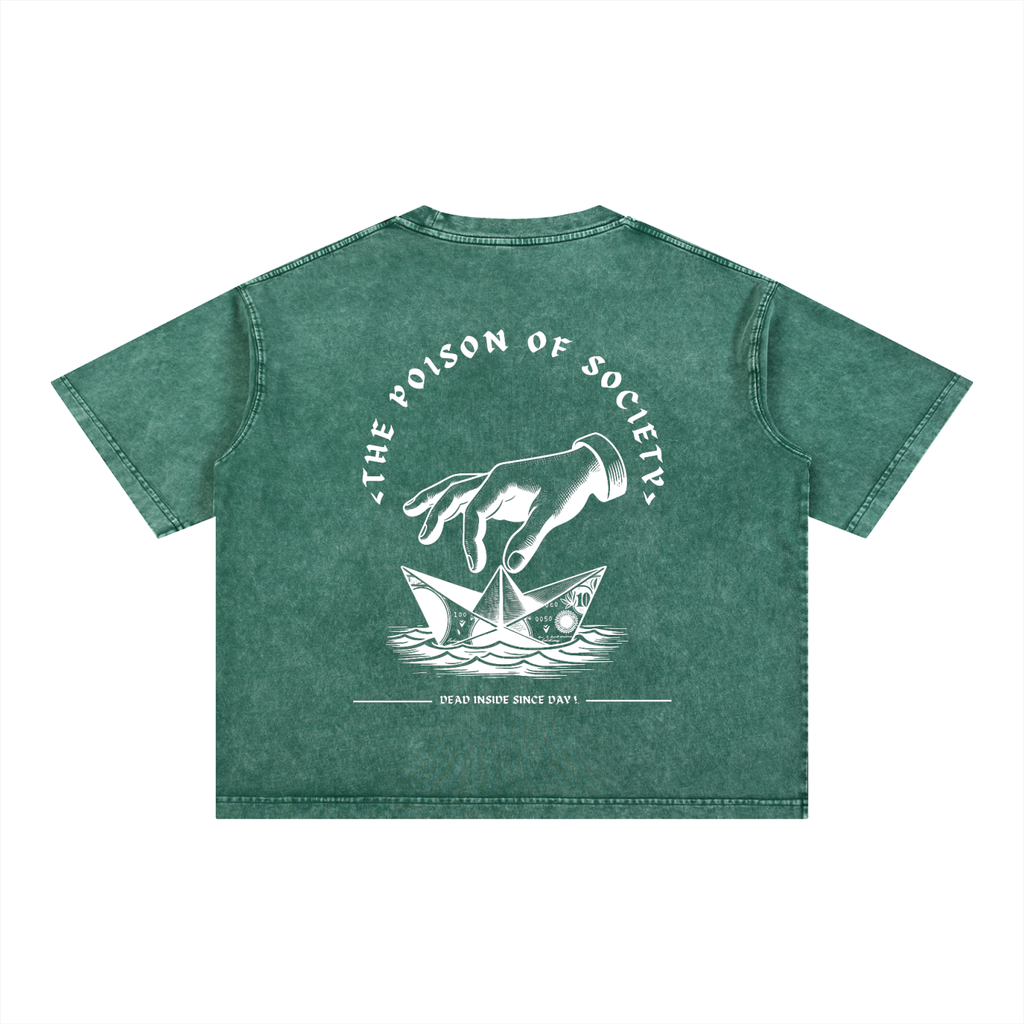“THE POISON OF SOCIETY” — Waste of Skins® Tee
