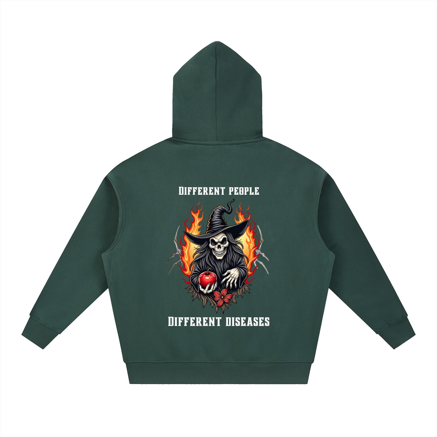 “DIFFERENT PEOPLE” — Waste of Skins® Oversized Hoodie