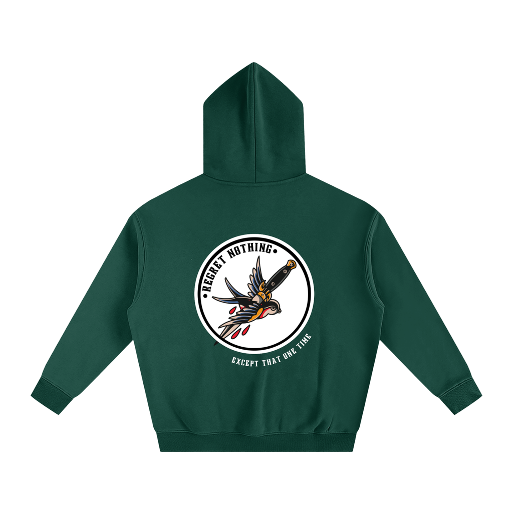 “REGRET NOTHING” — Waste of Skins® Oversize Hoodie