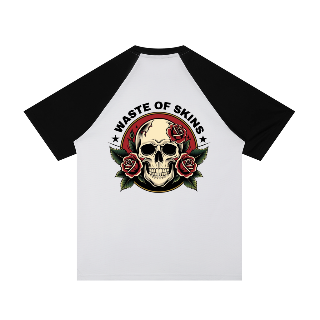 "WASTED BLOOM" — Waste of Skins® Baseball Tee