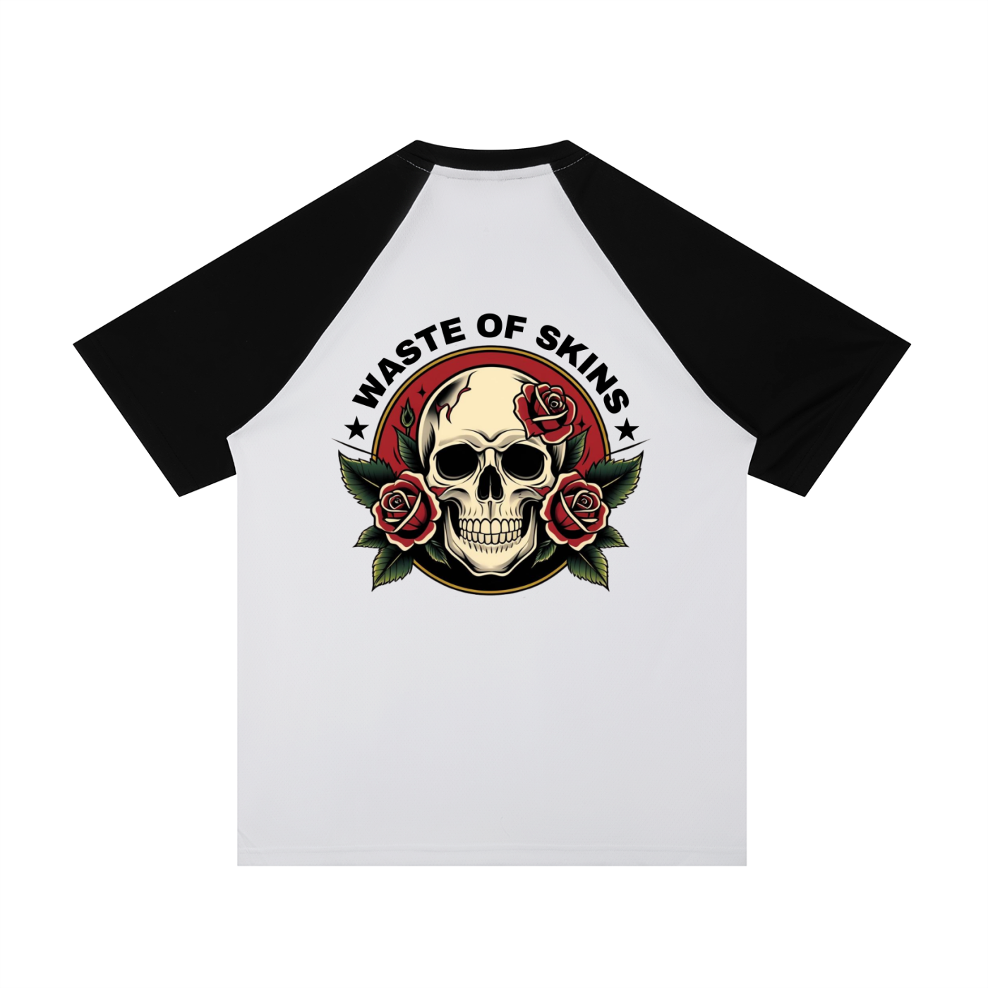"WASTED BLOOM" — Waste of Skins® Baseball Tee