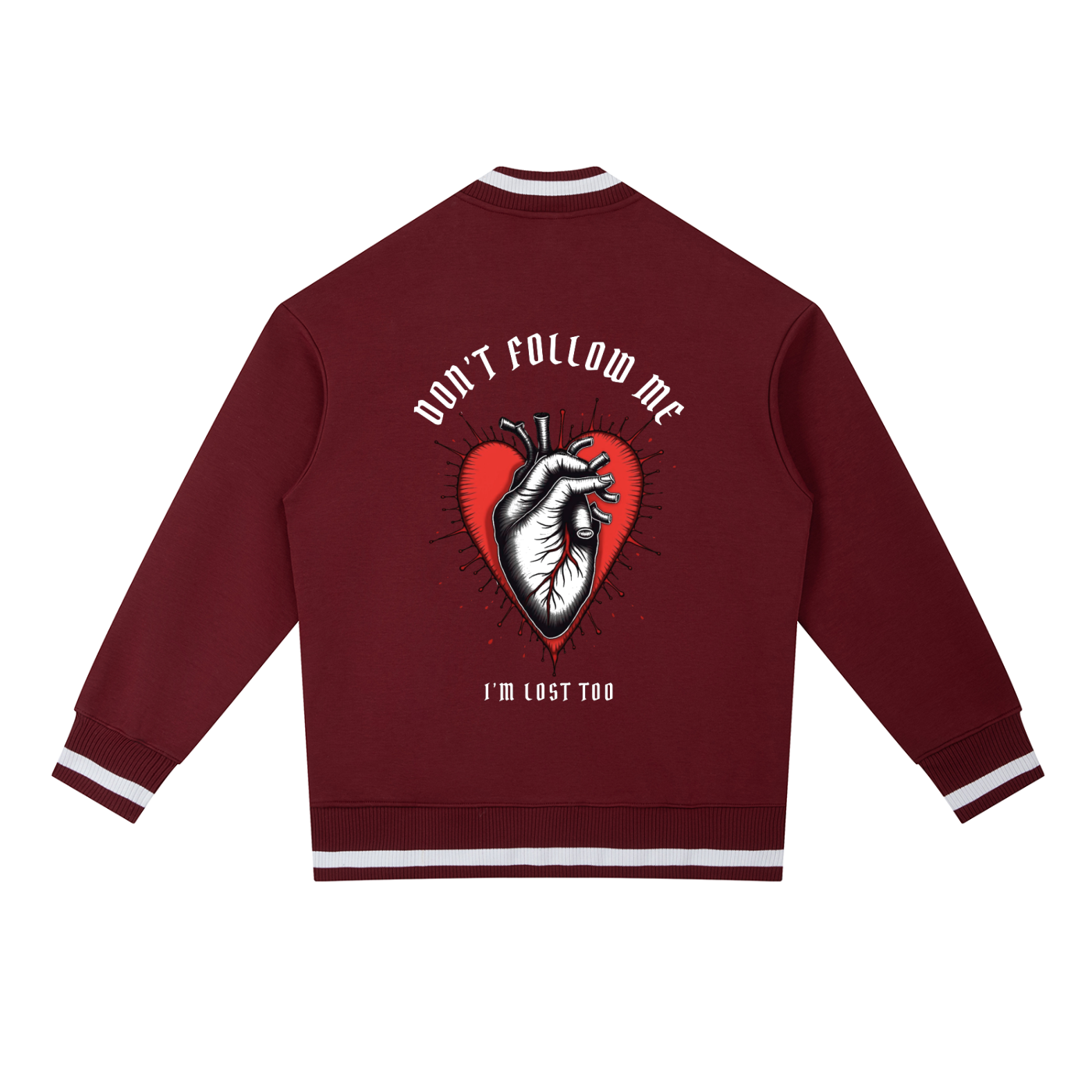 “DON’T FOLLOW ME” — Waste of Skins® Bomber Jacket