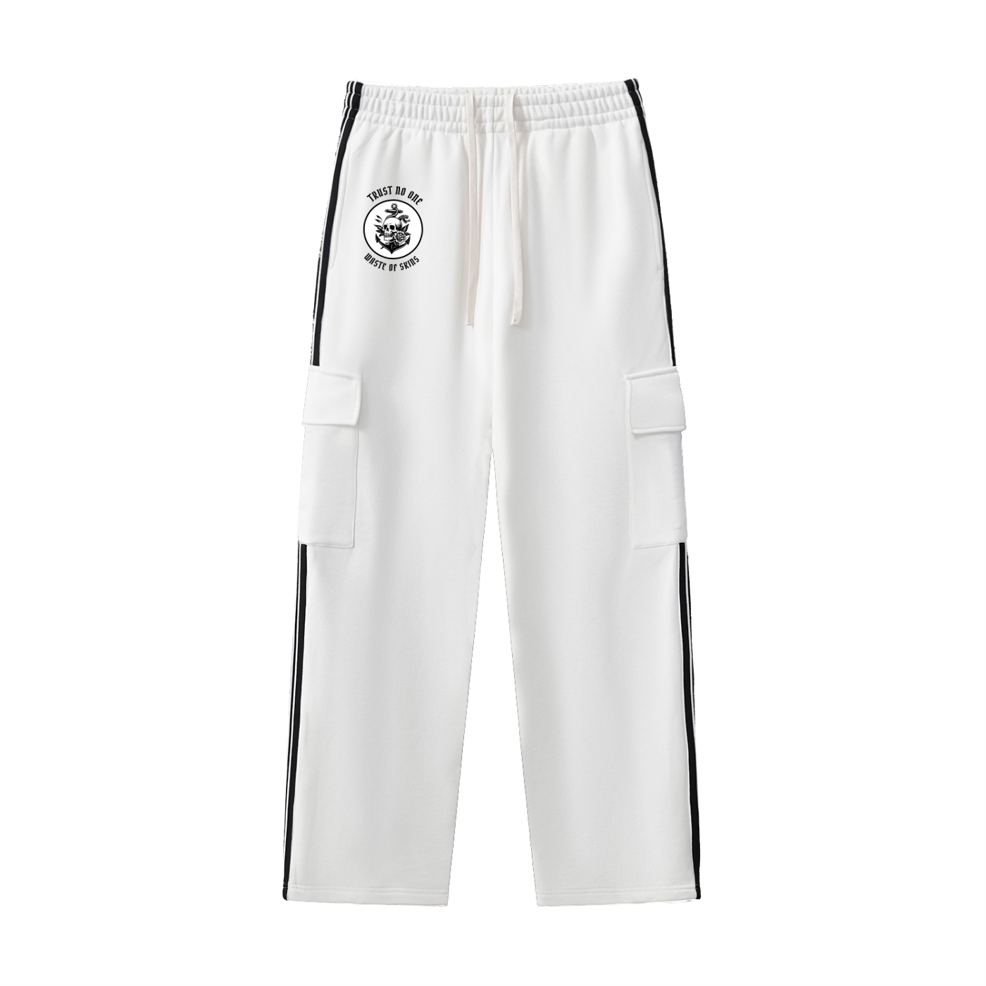 "TRUST NO.1" — Waste of Skins® Stripe Pants