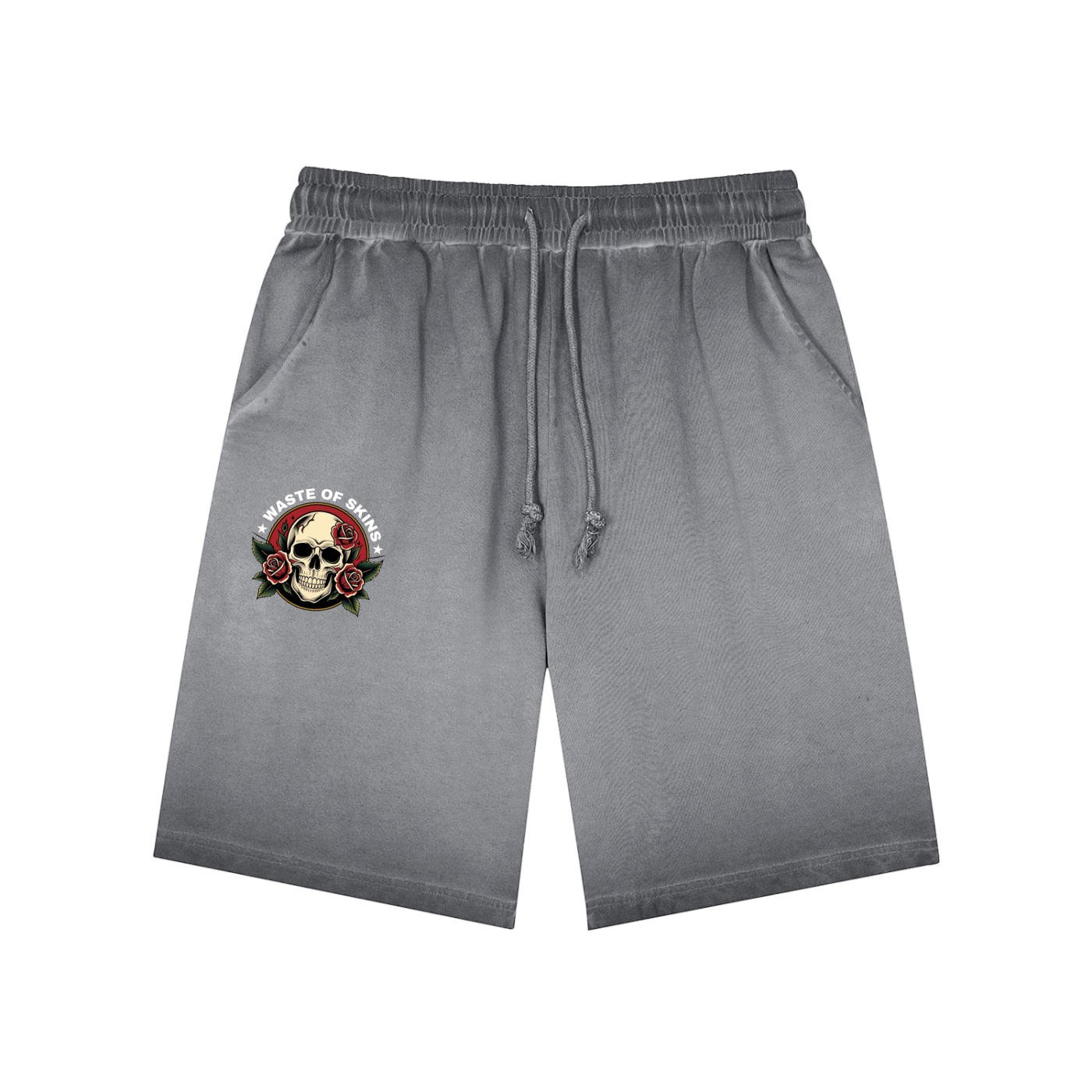 WASTED BLOOM" — Waste of Skins® Sweatshorts